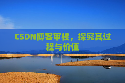 CSDN博客审核,探究其过程与价值